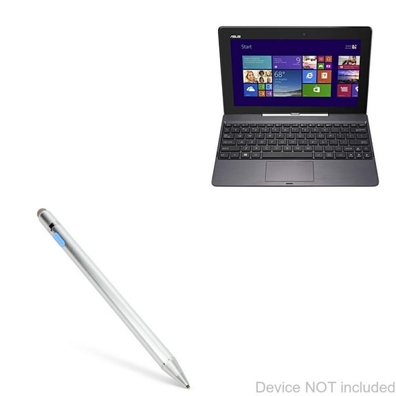ASUS Transformer Book T100 Stylus Pen, BoxWave® [AccuPoint Active Stylus] Electronic Stylus with Ultra Fine Tip for ASUS Transformer Book Flip T100 - Metallic Silver