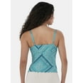 thumbnail image 3 of No Boundaries Lace Trim Corset Top, Women's, 3 of 5