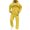 Yellow, variant on MLQIDK Mens Workout Gym Big and Tall Track Suits Fleece Zip up Hoodie and Sweatpants 2 Piece Set Athletic Winter Sport Tracksuits Jogging Suit Lounge Outfit Navy 3XL