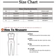 thumbnail image 3 of yunLCZ Pants Plus Size for Women Women's Sleeveless Overalls Jumpsuit Casual Solid Summer Wide Leg Bib Pants Casual Lounge Sweatpants, 3 of 4