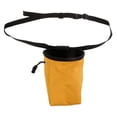 thumbnail image 1 of Rock Climbing Chalk Bag Leakage- Drawstring Bag with Adjustable Belt Drawstring Pouch Yellow Color Optional , Yellow, 18.5 x 13 cm, 1 of 6