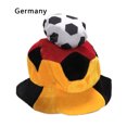 thumbnail image 2 of SUNSIOM Football Hat for Adult Contrast Color Soft Comfortable Wool Cap Funny Headgear for Bars, Masquerade Parties, 2 of 6
