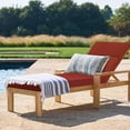 thumbnail image 6 of idee-home Chaise Lounge Cushions Outdoor, Lounge Chair Cushion 72in.L x 21in.W x 3in.D Patio Cushions for Outdoor Furniture Waterproof for Lawn Pool, 6 of 8