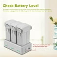 thumbnail image 4 of Bettery Charging Hub for , 3 Bay Drone Battery Charger Station with 3850mAh 7.38V 28.4Wh Intelligent Flight Battery Replacement for  Mini 3 3Pro 4 4Pro Drone, 4 of 7