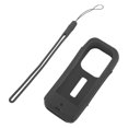 thumbnail image 2 of Funda protectora de silicona para cámara, funda protectora elástica Flexible anticaída para cámara panorámica para Insta360 X3, color negro, 2 of 8