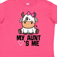 thumbnail image 4 of Inktastic My Aunt Loves Me Girl Cow Girls Toddler T-Shirt, 4 of 5