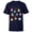 Navy, variant on Disney Princess Holiday Festive Christmas Ornaments - Short Sleeve T-Shirt for Kids - Customized-White