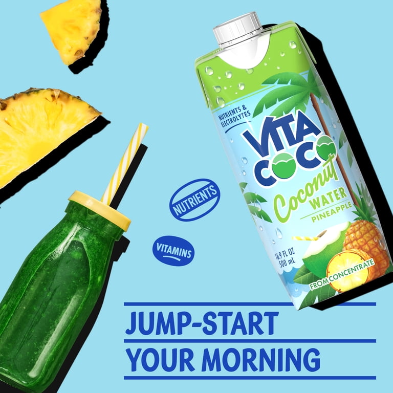 Vita Coco Pineapple Coconut Water, 16.9 fl oz, 12 Pack photo 6