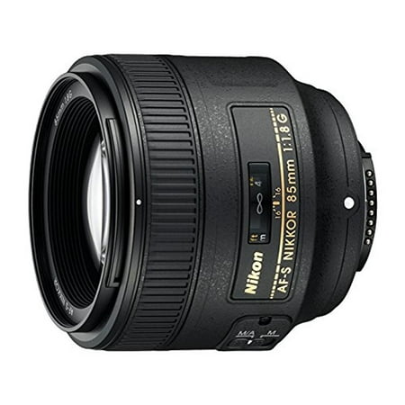 Nikon AF FX NIKKOR 85mm f/1.8G Fixed Lens with Auto Focus for Nikon DSLR Cameras