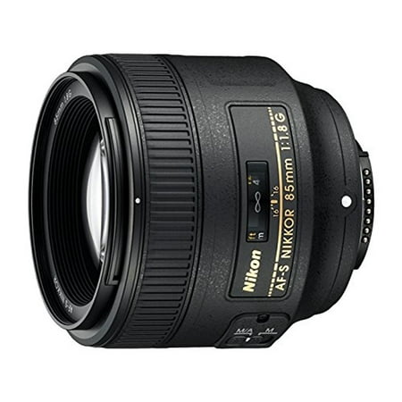 Nikon AF FX NIKKOR 85mm f/1.8G Fixed Lens with Auto Focus for Nikon DSLR