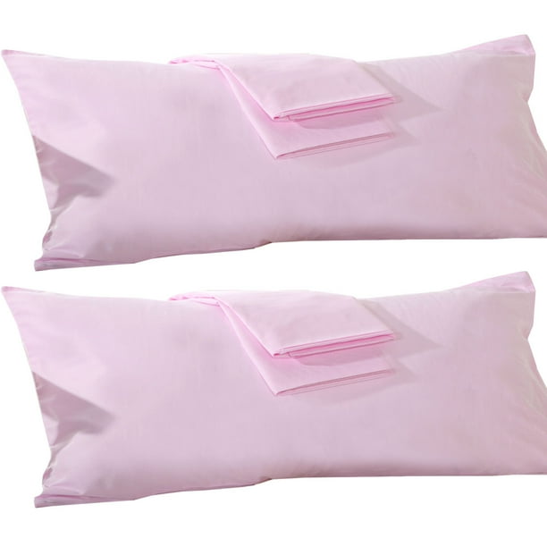 Unique Bargains 2 Pack, 20" x 55" Body Pillowcase Pillow Case Cover