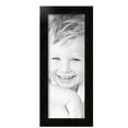 thumbnail image 2 of ArtToFrames 7" x 19" Colonial Onyx Picture Frame, 7x19 inch Black MDF Poster Frame (WOM-4386),  Pack, 2 of 7