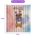 thumbnail image 5 of 4th of July Boxer Celebrates Independence Day Shower Curtain Boxers Dog Lover Gifts Idea Waterproof Bathroom Bathtub Curtain - 12010, 5 of 5