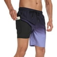 thumbnail image 3 of VOROFY Quick Dry Swim Trunks, Board Shorts, Swimwear Bottoms (Men's)-2XL, 3 of 5