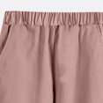 thumbnail image 6 of Xyant Kids Boys School Uniform Pants Casual Straight Leg Pull-On Pant Elastic Waist Flat Front Pants (Light Pink,6-7 Years), 6 of 7