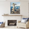 thumbnail image 3 of Stupell Industries Pelicans on Marine Dock Animals & Insects Painting Gallery Wrapped Canvas Print Wall Art, 36 x 48, 3 of 8