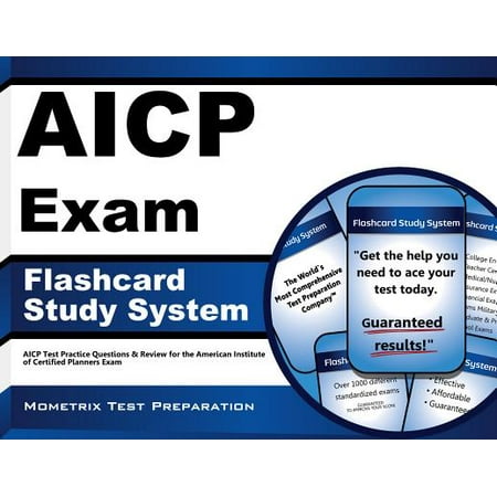 AICP Exam Flashcard Study System: AICP Test Practice Questions & Review for the American Institute of Certified Planners Exam (Cards) by AICP Exam Secrets Test Prep