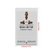 OTVIAP 100W 110V/120V To 220V/240V Step-Up&Down Voltage Converter Transformer (CN Standard Plug)