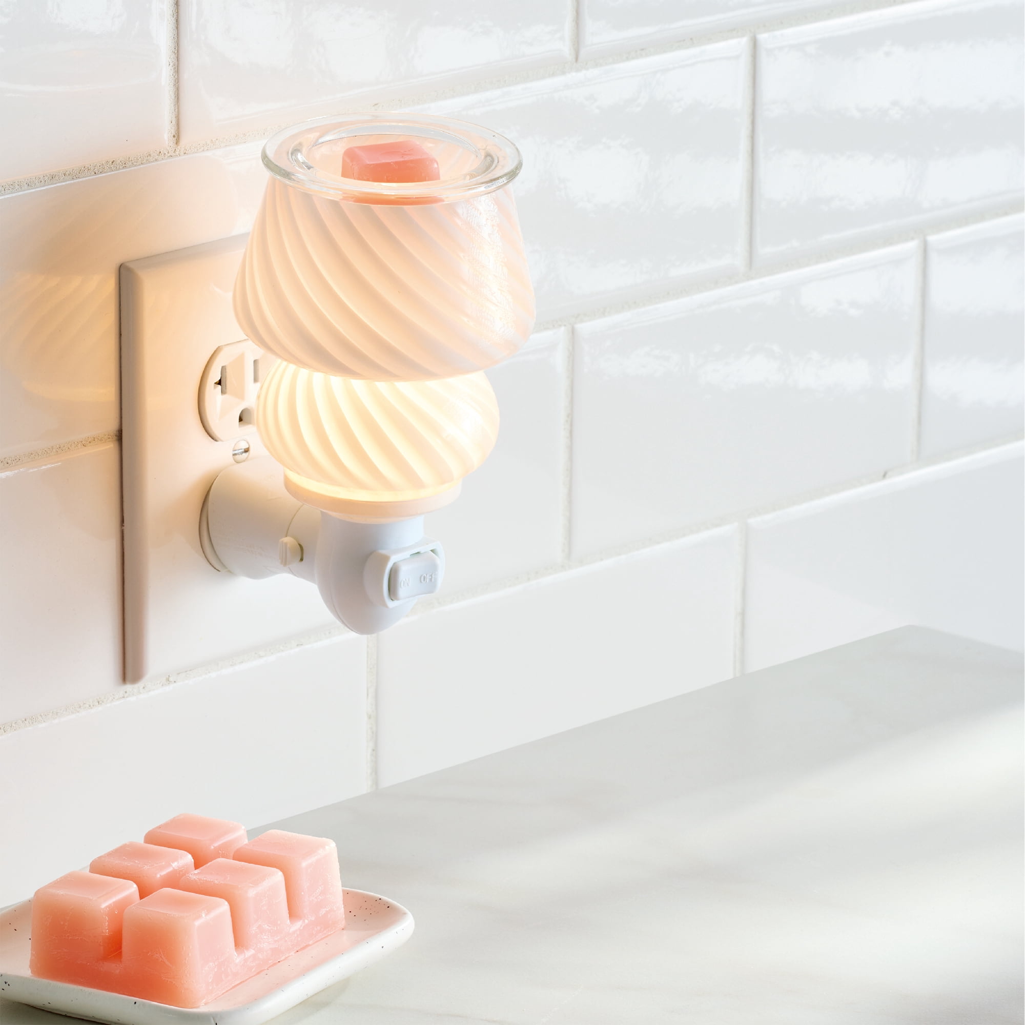 Better Homes & Gardens Accent Mushroom Wax Warmer Safe Flameless Design