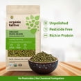 thumbnail image 5 of Organic Tattva Whole Green Mung Beans 4LB, Dry Green Moong Dal Lentils, Vegan, Kosher, No Additives, Gluten Free, USDA Certified, 5 of 8