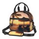 thumbnail image 1 of Disketp Hawaiian Sunset Beach Lonchera Térmica para Mujer y Hombre, Bolsa de Almuerzo Reutilizable e Impermeable para Trabajo, Viajes y Picnic, 1 of 7