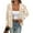 Beige, variant on dGslk Women's New Autum And Winter Flower Pattern Button Front Cardigan Sweater Coat Beige L