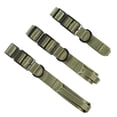 thumbnail image 4 of Mammoth Polyester Wide Buckle Design, Adjustable Fashion Dog Collar, Green, Large, 4 of 10