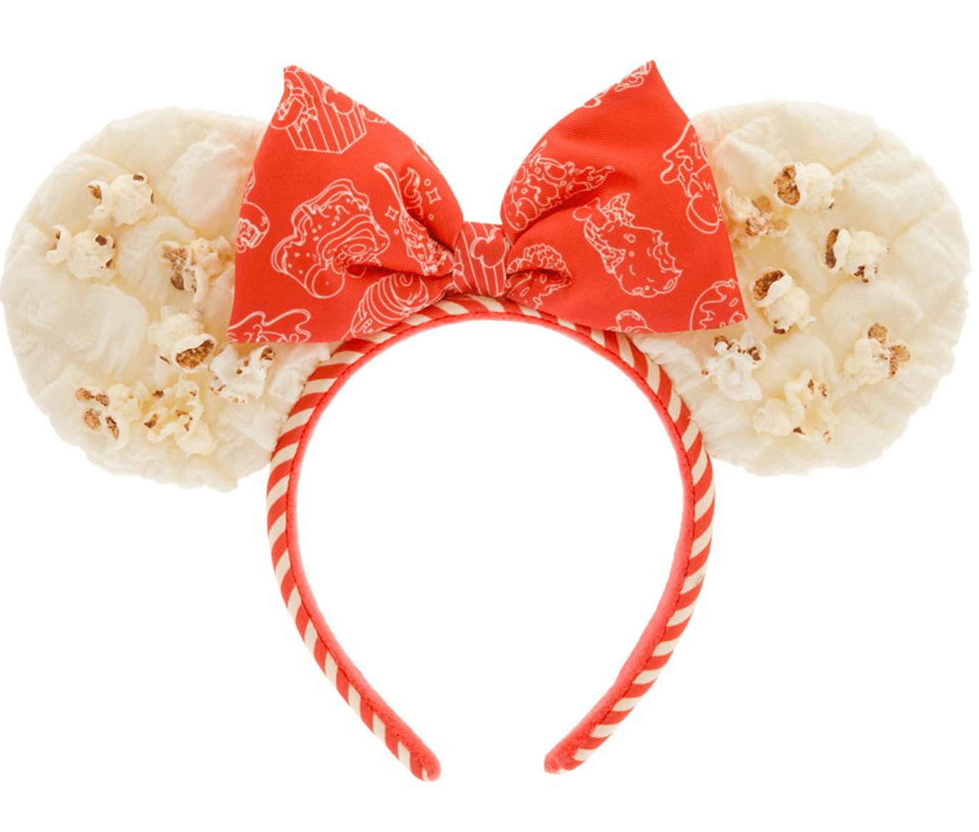 Disney Parks Minnie Mouse Ear Headband - Popcorn New With  display picture 1