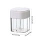 thumbnail image 4 of mfyjkho Dispensador de especias transparente 4 en 1 con tapa abatible, capacidad de 200 ml, diseño compacto para cocina o exterior (juego de 2), 4 of 6
