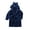 Navy, variant on Unisex Baby Plushy Soft Hooded Animal Character Bathrobe(Pink,2-3 Years)