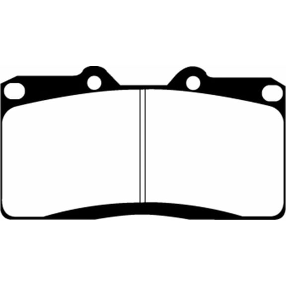 EBC 91-93 Dodge Stealth 3.0 4WD Redstuff Front Brake Pads