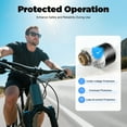 thumbnail image 5 of Electric Bicycle Conversion Kit with Brush Motor, Freewheel, Twist Throttle, Controller, and Sprocket for Easy Installation - Fits Most Bicycles, 5 of 7