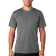 thumbnail image 4 of Hanes Cool DRI TAGLESS Men`s T-Shirt, 2XL, Graphite, 4 of 5