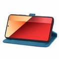 thumbnail image 3 of Phone Case for Xiaomi Redmi Note13 Pro 4G, Shockproof PU Leather Wallet Case with Card Slots Anti-Scratch Stand Magnetic Flip Zipper Pocket Cover for Xiaomi Redmi Note13 Pro 4G, Blue, 3 of 6