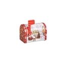 thumbnail image 2 of Christmas Mailbox Tin Box for Holiday Decor - Metal Storage with Festive Design for Gifts, Cards, and Tabletop Decorations, 2 of 4