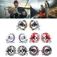 thumbnail image 6 of KUFptva Light Weight Fly Fishing Reels Sound Hand Reels Metal Fishing Hand Wheel Driving Cart Reels Wheel Fishing Accessories, 6 of 7