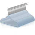 thumbnail image 1 of Perchas para niños Casafield de terciopelo, tamaño 14, color azul claro (paquete de 50), 1 of 4