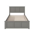 thumbnail image 3 of Leo & Lacey Madison Full Platform Bed  and Storage Drawers in Grey, 3 of 7
