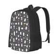 thumbnail image 1 of Easygdp Lovely Penguin Mochila de Gran Capacidad Minimalista Ideal para Escuela, Viajes y Uso Diario, 1 of 6