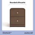 thumbnail image 5 of Storkcraft Santos Nightstand - Hazelnut, 5 of 11