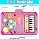 thumbnail image 4 of Alfombrilla de piano Musical Toy 2 en 1 Montessori para niñas de 1 a 2 años, 4 of 6