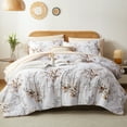 thumbnail image 2 of Davulos Bed in a Bag Queen 7 Pieces, Beige Queen Comforter Set ,Soft & Breathable Bedding Sets with Comforter, Sheets, Pillowcases & Shams, 2 of 7