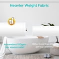 thumbnail image 2 of Relaxing Duck Shower Curtain for Bathroom, Super Cute Curtain Bathroom Decor, Shower Curtain Set with Curtain Hooks, 2 of 4