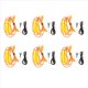 thumbnail image 1 of 6X Tapones para los Oídos Auriculares Bluetooth para el Trabajo, Supresión de Ruido, Protección Auditiva, Sitios de Construcción, Lugares Ruidosos Naranja, 1 of 5
