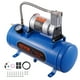 thumbnail image 1 of Compresor de aire VEVOR de 12 V con sistema de compresor de bocina de aire a bordo con tanque de 1,6 gal/6 L, 1 of 9