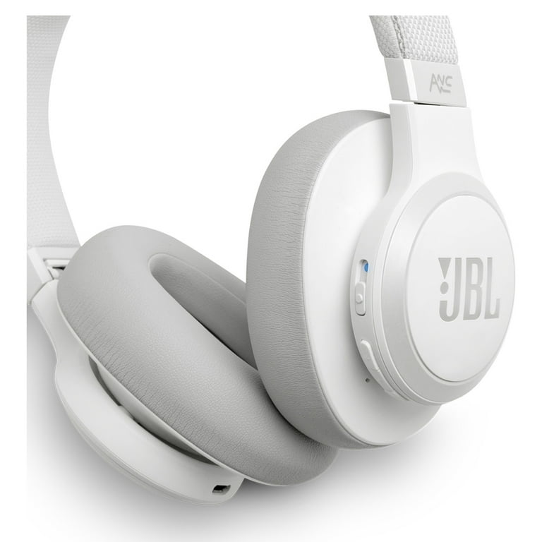 JBL Bluetooth Noise-Canceling Over-Ear Headphones, White