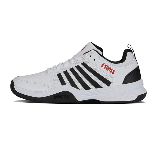 Zapato de Tenis K-Swiss 14 M Blanco/Negro/Rojo Marte