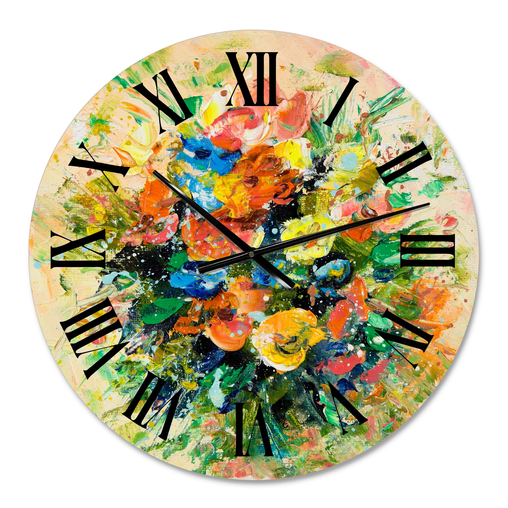 Designart 1 in Quartz Traditional Wall Clock