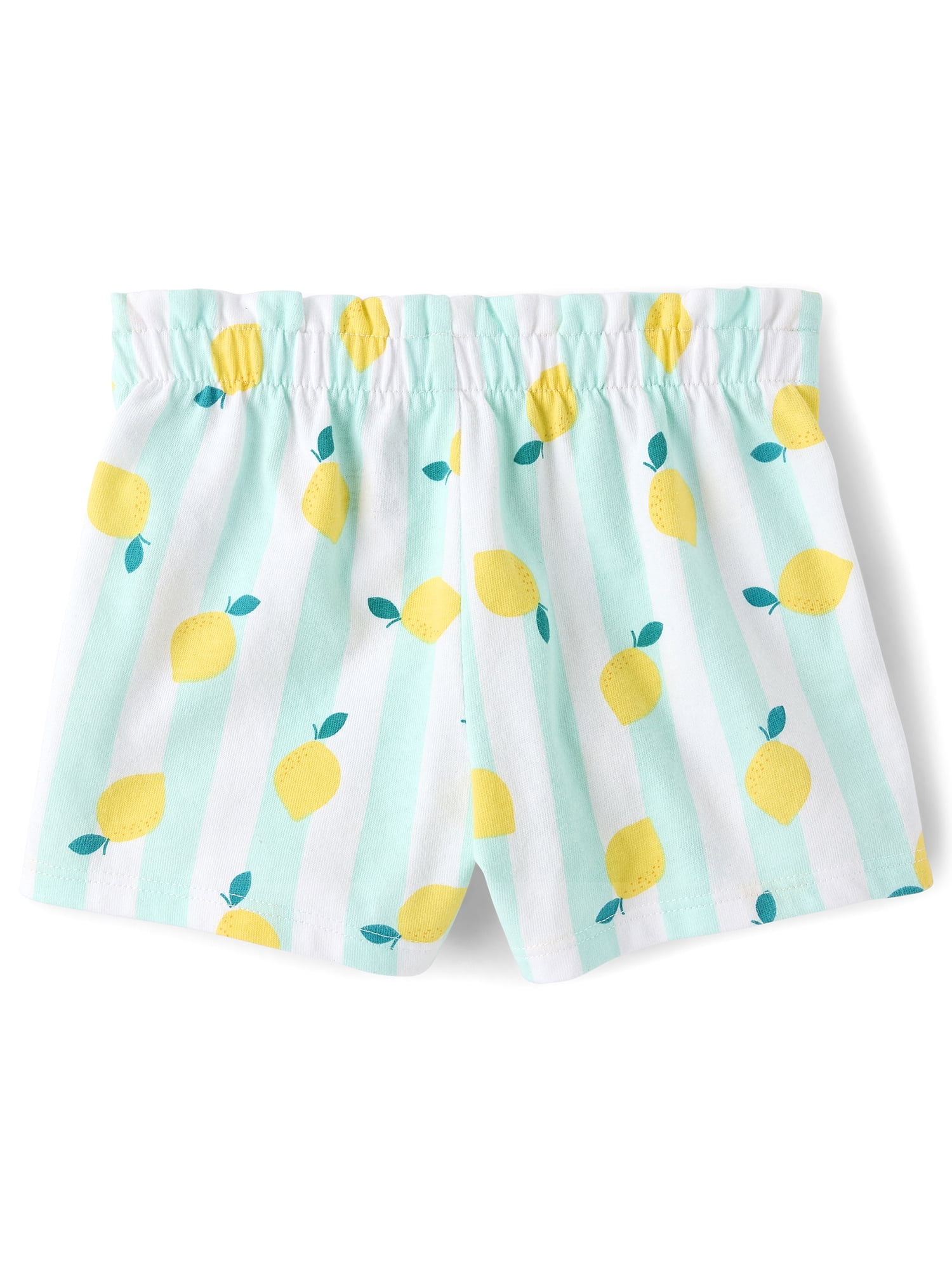 The Children's Place Toddler Girls Pull On Printed Everyday Shorts, 3-Pack, Sizes 12M-5T