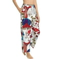 thumbnail image 2 of Balery Colorful Mushrooms (2) print Women's Pajama Pants,Ultra Lightweight Pjs,Lounge Pant-X-Large, 2 of 9